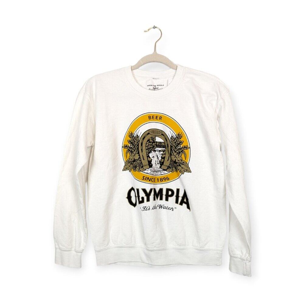 NWT Urban Outfitters Olympia Brewing Company Graphic Sweatshirt